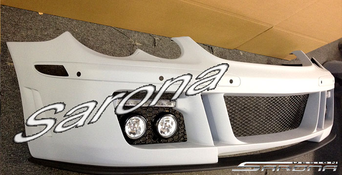 Custom Mercedes SL  Convertible Front Bumper (2003 - 2008) - $1090.00 (Part #MB-136-FB)